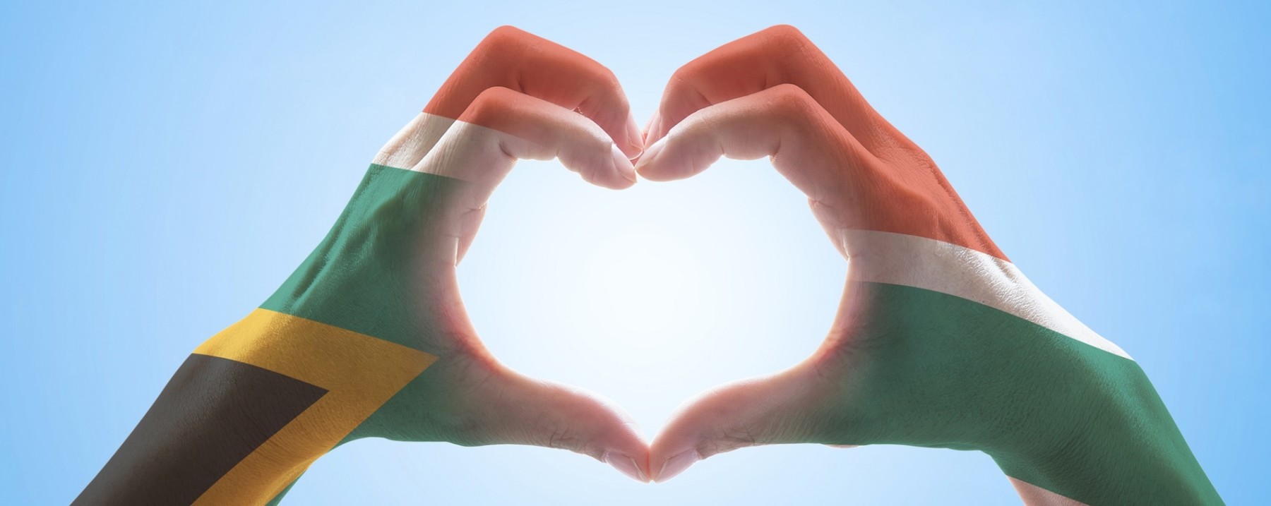 Heart Hands Banner