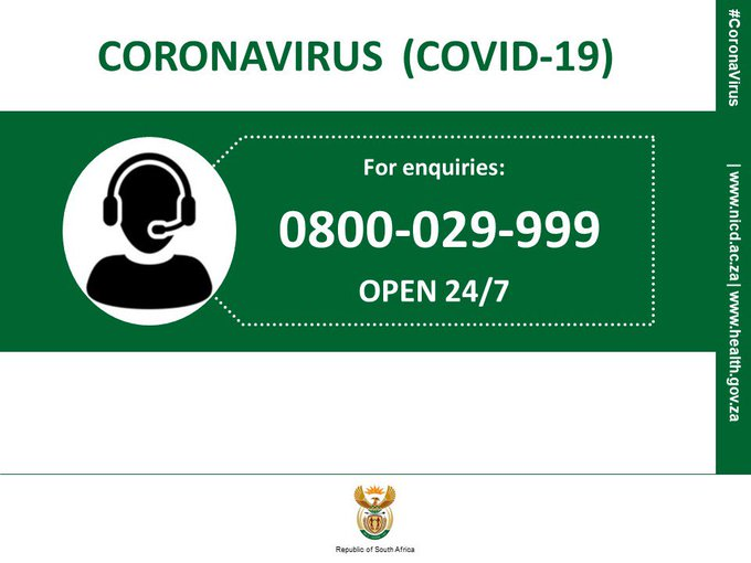 Sa Coronavirus Hotline