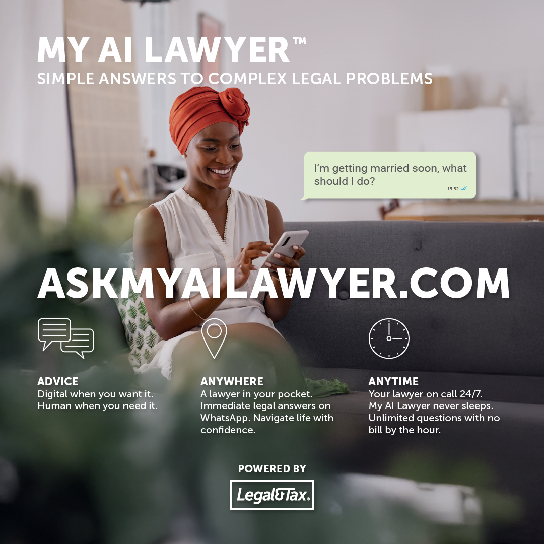 My AI Lawyer Social Media Post 2 September 2025